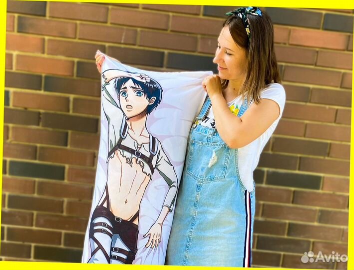Дакимакура с принтами с 2 сторон