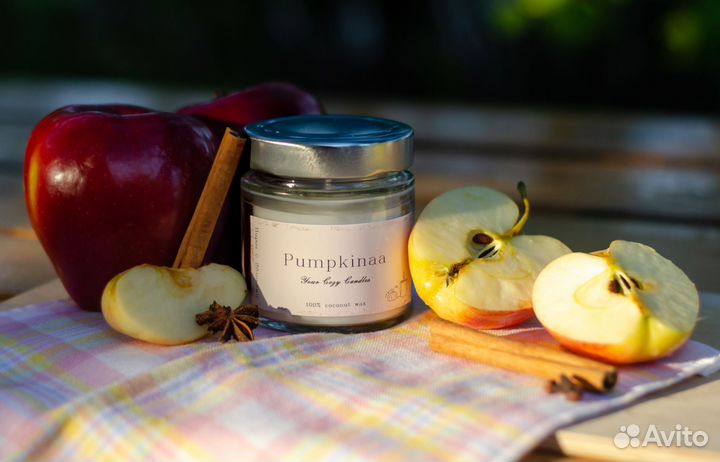 Свеча ароматическая ручной работы