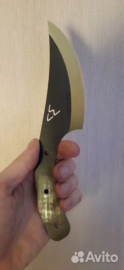 Нож заготовка