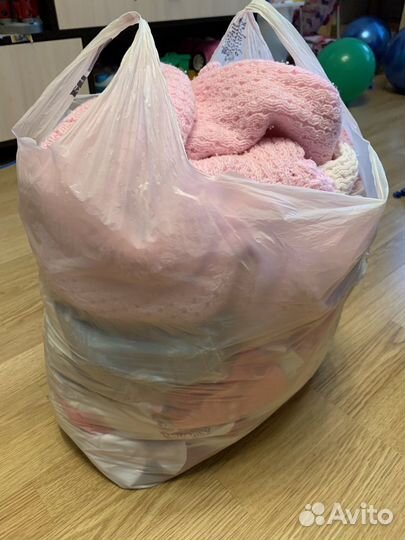 Пакет вещей на девочку с рождения до 1-1,5