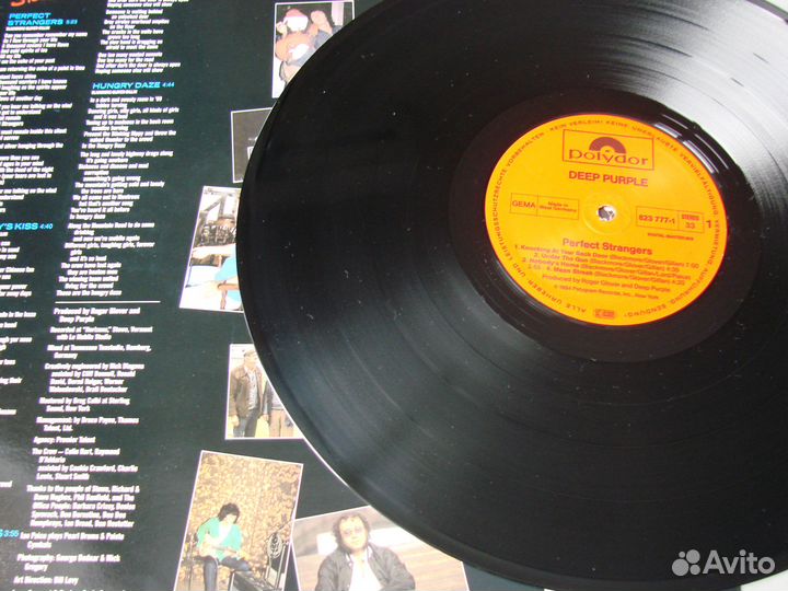 Deep purple - perfect strangers / 1984 germany shr