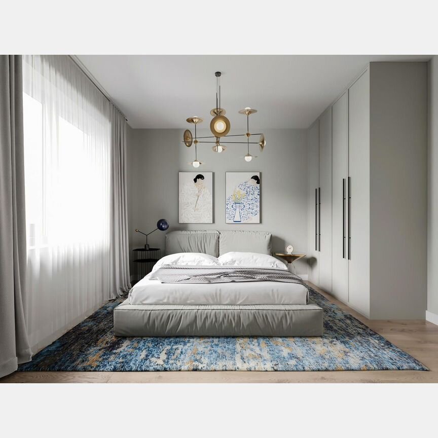 1-к. апартаменты, 37,5 м², 23/23 эт.