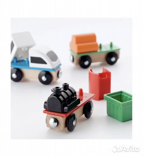 Икеа Лиллабу Поезд разноцветный