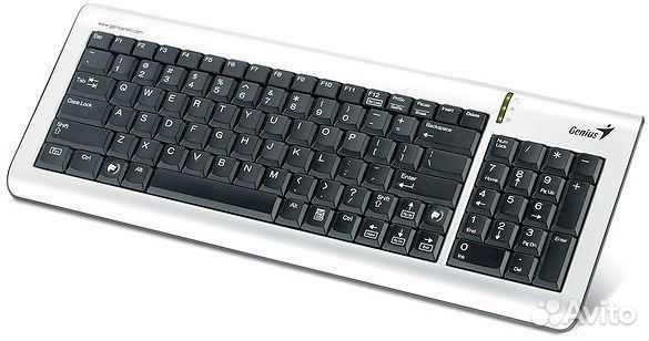 Клавиатура Genius LuxeMate 325B USB серебристый