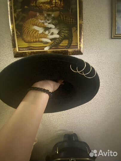 Шляпа фетровая женская