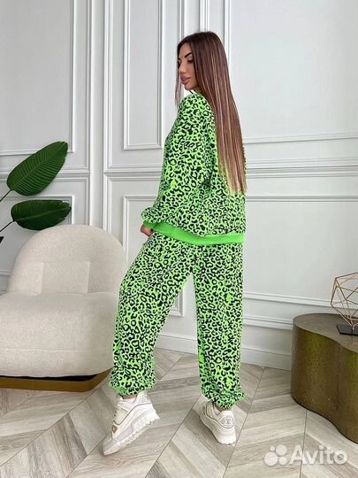 Костюм женский оверсайз хлопок