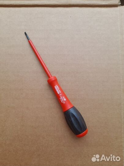 Диэлектрическая отвёртка rubicon RES-251(SL-2,5х75