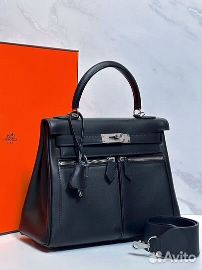 Сумка женская Hermes kelly премиум