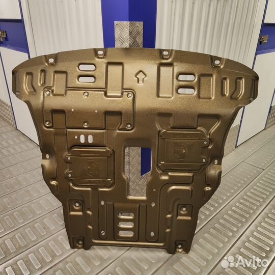 Защита картера Haval F7 NEW. Алюминиевая защита