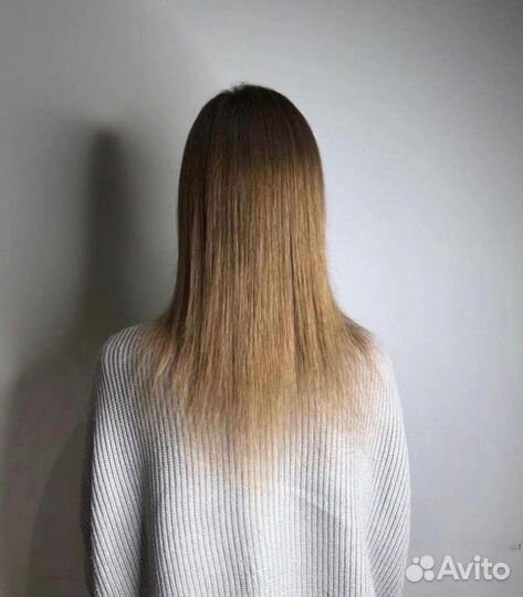 Наращивание волос модель