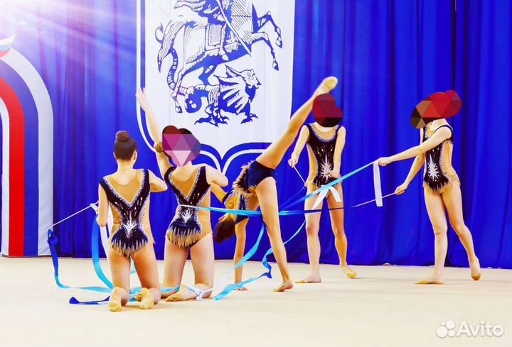 Купальники групповые для художественной гимнастики