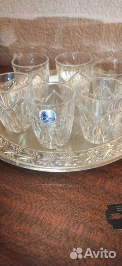 Хрустальные рюмки - стопки