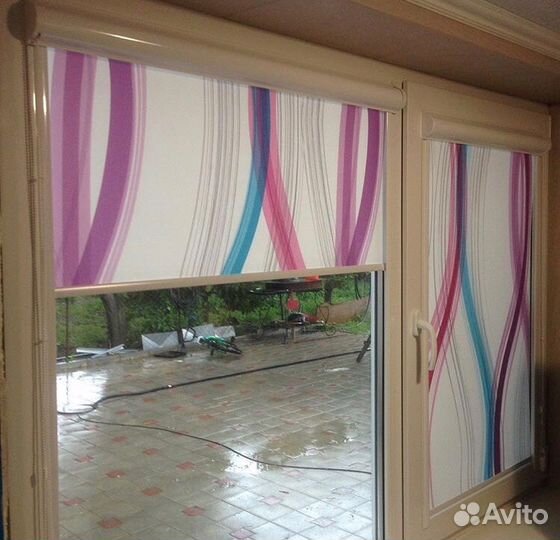 Жалюзи рулонные цвет Терракот