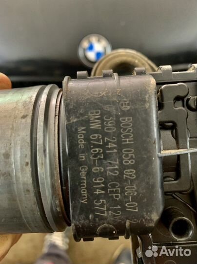 Моторчик трапеции BMW e46 рестайлинг