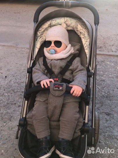 Премиум коляска 2 в 1 hartan vip с сумкой