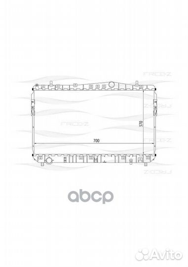Радиатор Chevrolet Lacetti/Nubira 05 KK0129