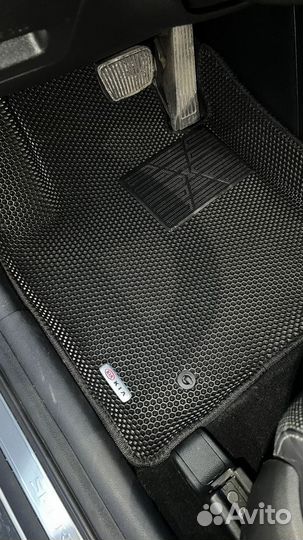 Ковер EVA Opel antara с бортом Ева