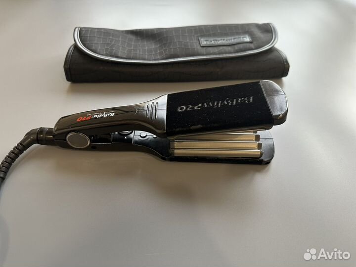 Гофре щипцы плойка для волос бебилис