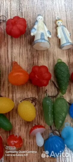 Новогодние игрушки мини