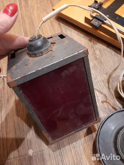 Фотоувеличитель глянцеватель фонарь фотобачок