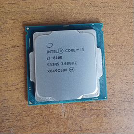 Процессор Intel core i3 8100