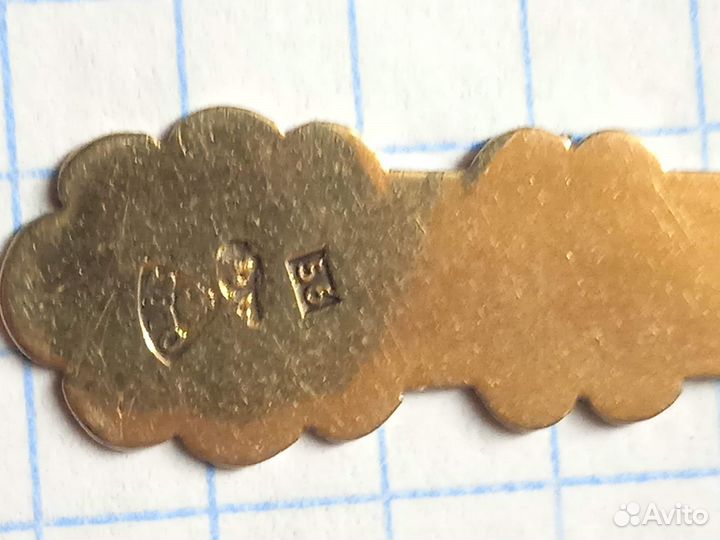 Крест золотой 56 проба