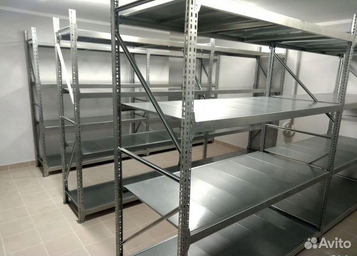 Стеллажи новые железные