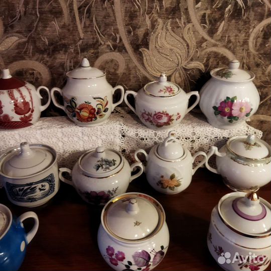 Сахарница фарфор СССР