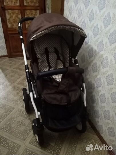 Коляска 2 в 1 индиго