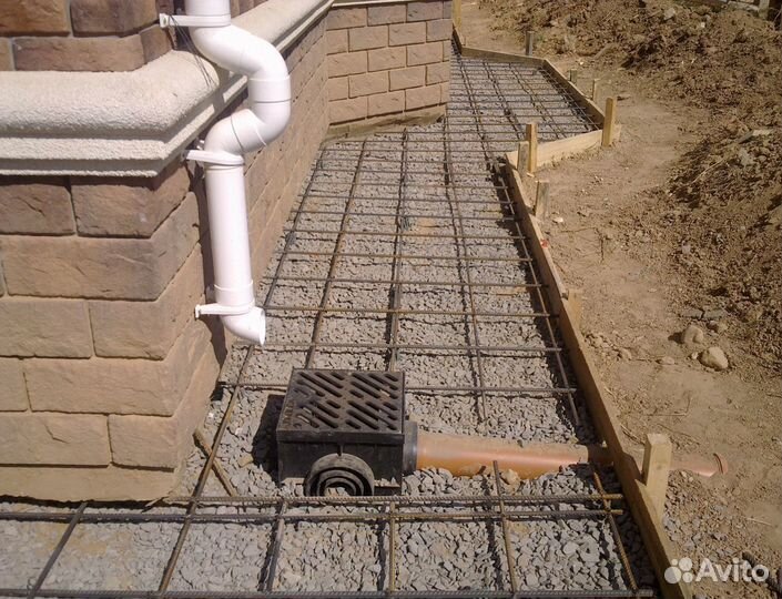 Фундамент - Отмостка - Бетонные работы под ключ