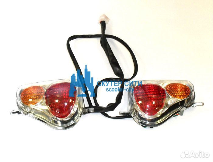 Фонарь задний комплект (правый+левый+жгут проводов