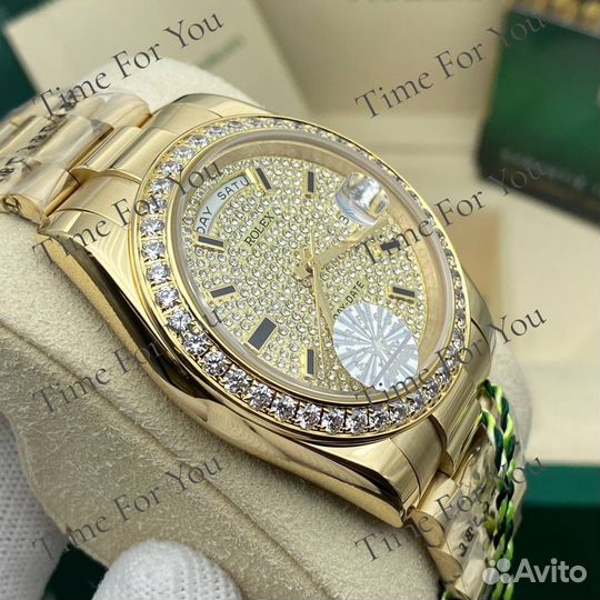 Часы роскошные унисекс Rolex Day-Date 41 мм