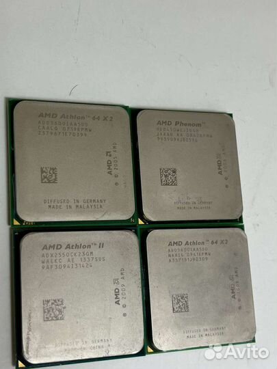 Процессоры intel / amd