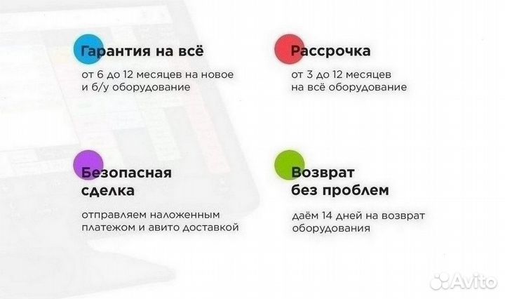 Готовый комплект оборудования автоматизация кафе