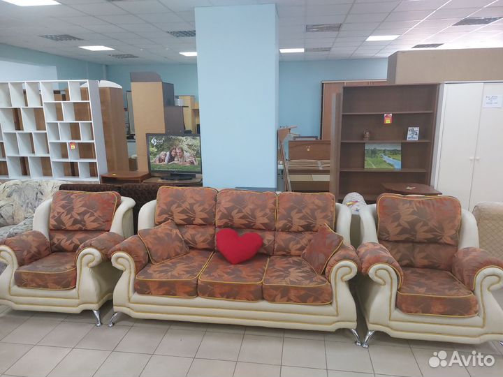 Диван+2кресла