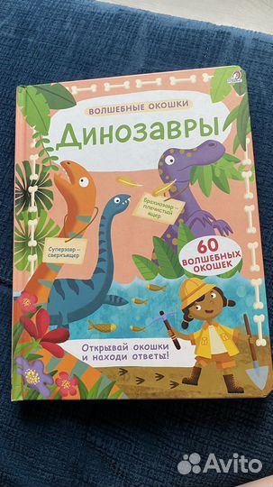 Волшебные окошки динозавры