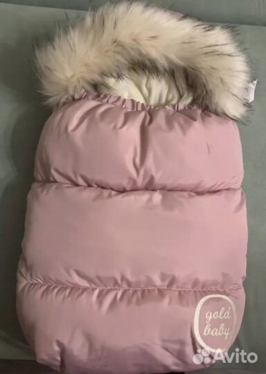 Конверт на выписку зимний для девочки