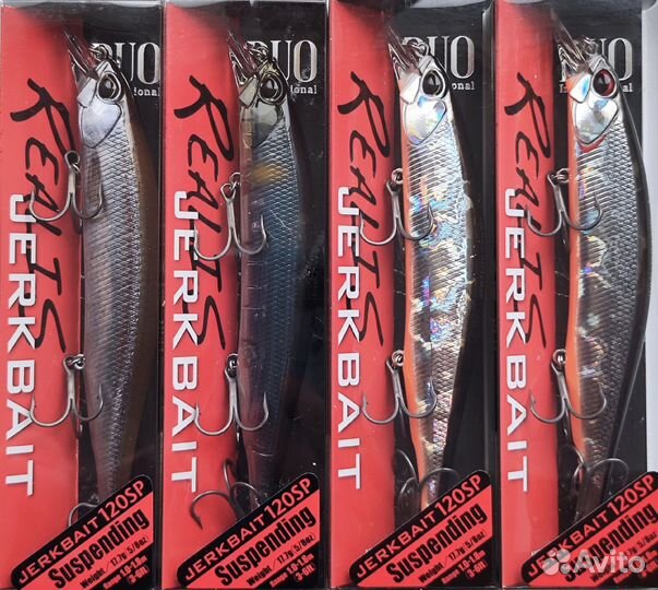 Duo Realis Jerkbait 120SP(30 расцветок)