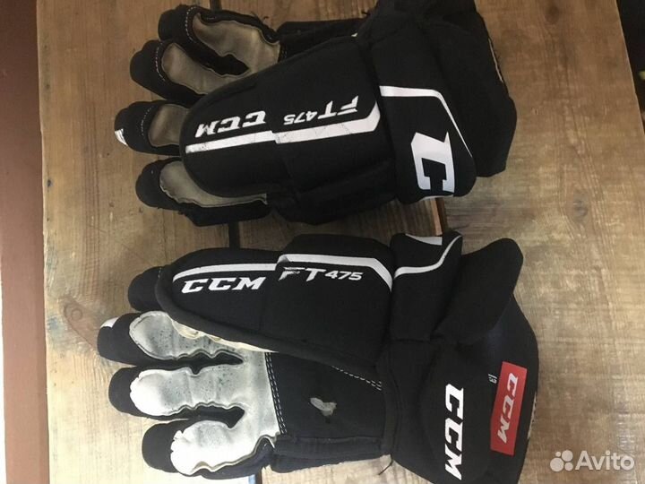 Краги хоккейные ccm ft475