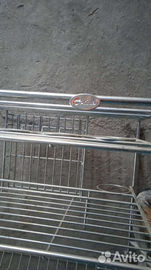 Сушка для посуды выкатная, корзина для релинга