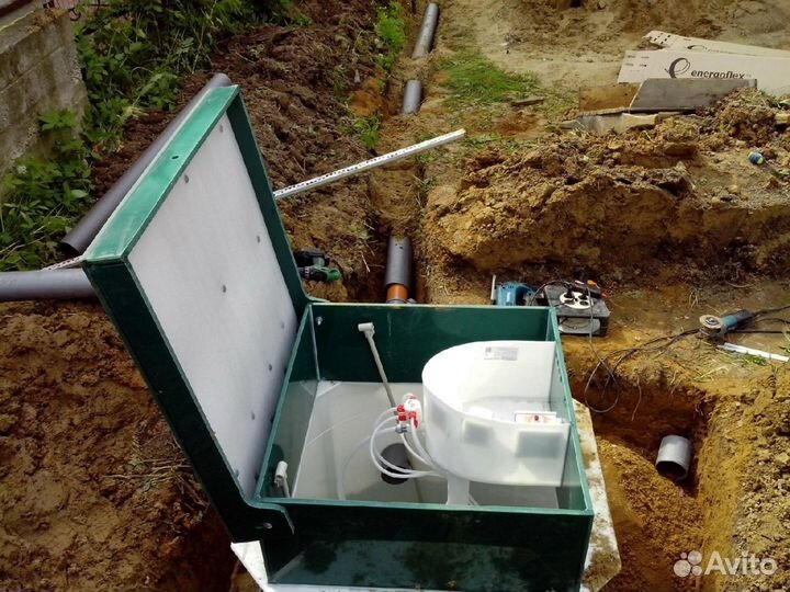 Септик био с переливом