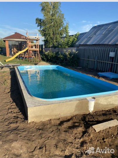 Пластиковый бассейн