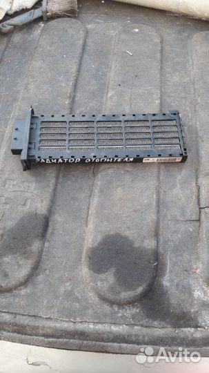 Дополнительный радиатор отопителя Renault Scenic 2
