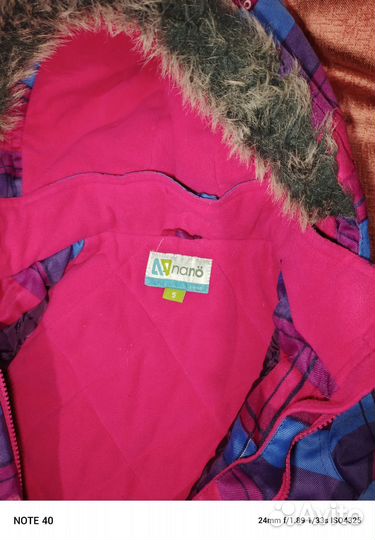 Куртка для девочки 116 зимняя