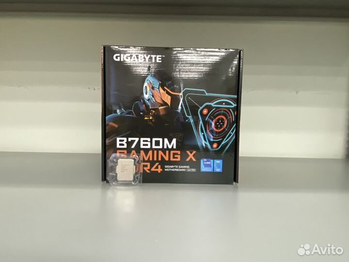 Комплект I5 12400f + gigabyte B760M gaming X