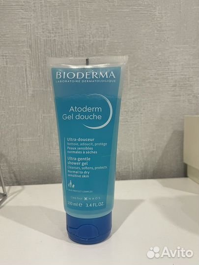 Bioderma atoderm гель для душа