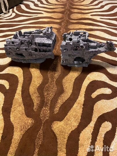 Грот в аквариум