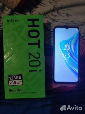 Infinix HOT 20i.128 гб.Отпечаток.4G.Android 12