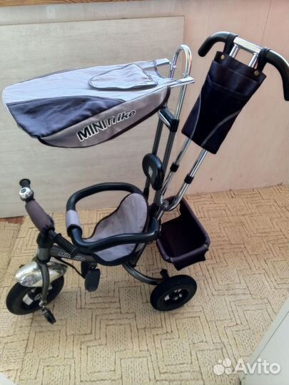 Детский велосипед с родительской ручкой, торг