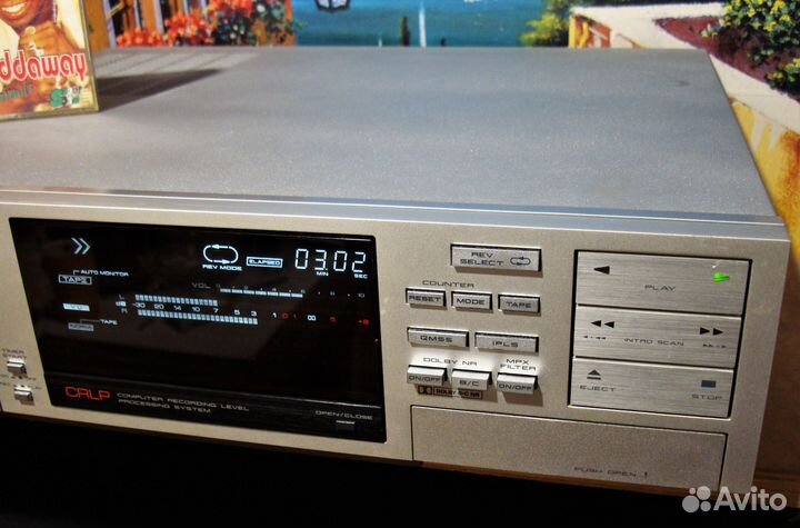 Akai GX-R99. Дека. Трёх головая с реверсом